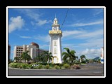 The clock tower in Apia.